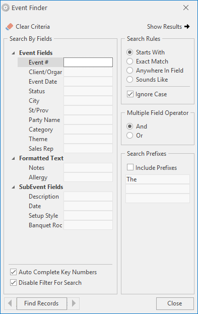 V18 Update For Caterease Hosted Caterease Connect Caterease