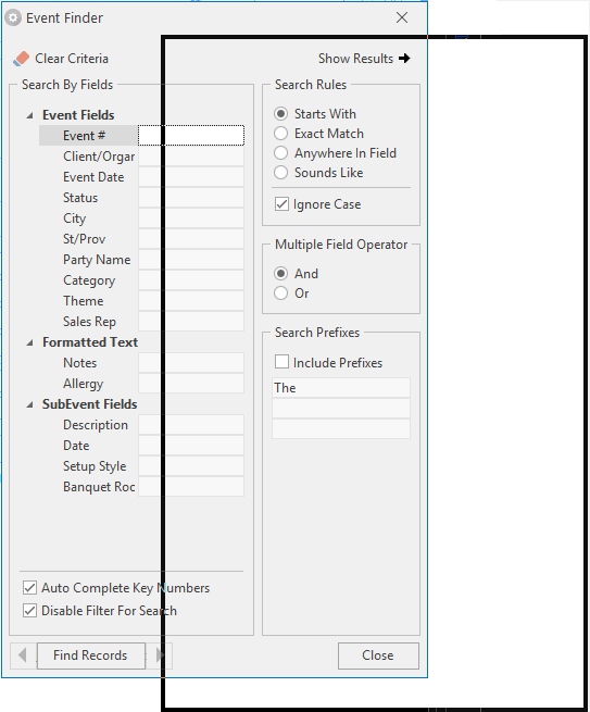 V18 Update For Caterease Hosted Caterease Connect Caterease