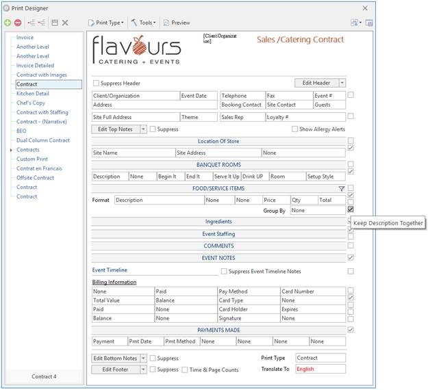 V18 Update For Caterease Hosted Caterease Connect Caterease