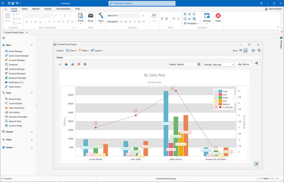 Caterease | Advanced Catering & Event Management Software Main screenshot CE